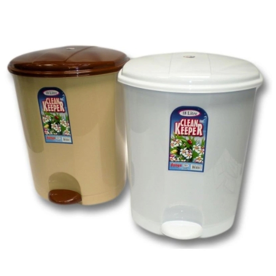 Obrázek Koš odpadkový nášlapný,30l CLEAN KEEPER pedál.35x35x46cm
