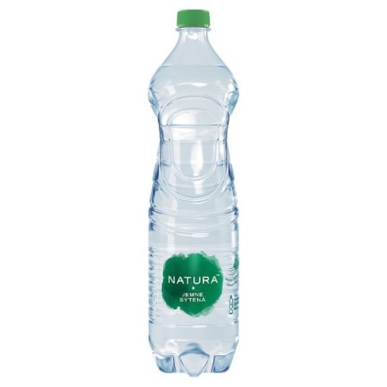 Obrázek Natura Pramenitá voda jemne sýtená 1,5 l / 6 ks