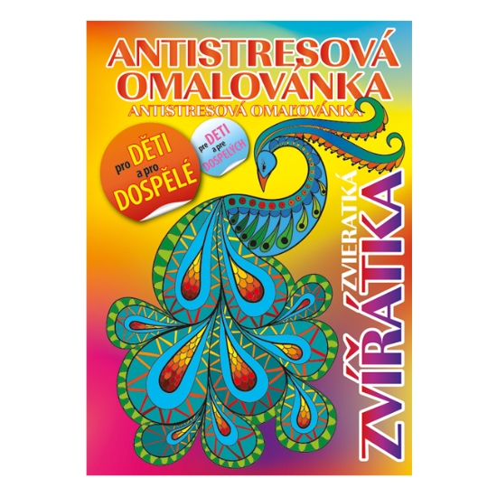 Obrázek Antistresová omalovánka A5 - Zvířátka