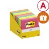 Obrázek Bloček samolepicí Post-It® 76 mm x 76 mm - mix barev /100 lístků