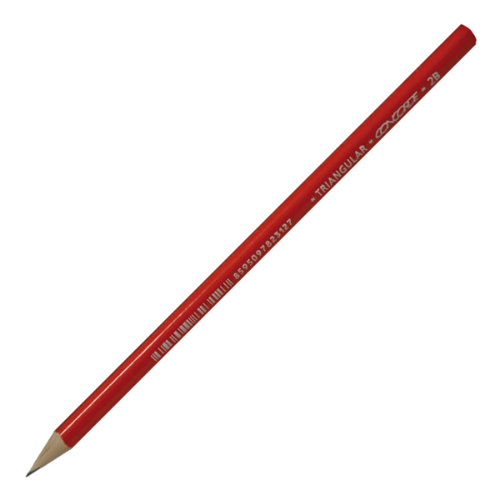 Obrázek Tužka grafitová trojhranná č.1 (2B) / 12 ks