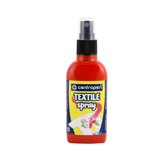 Obrázek Spray na textil CENTROPEN 1139 s rozprašovačem 110 ml - červená