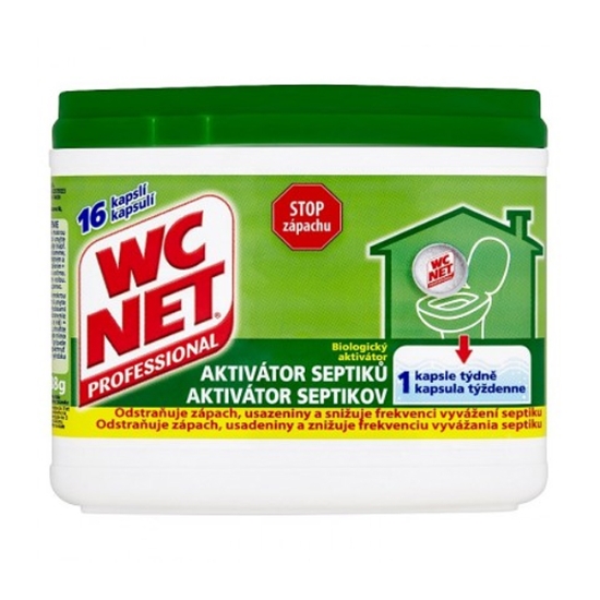 Obrázek Wc Net aktivátor septiků 288 g (16 x 18 g)