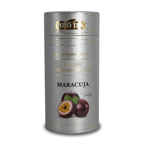 Obrázek Čaj Vitto Tea maracuja - zelený / 15 sáčků