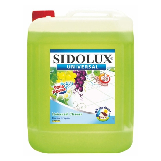 Obrázek Prostředek univerzální na mytí podlah Sidolux soda power 5 l - Green Grapes
