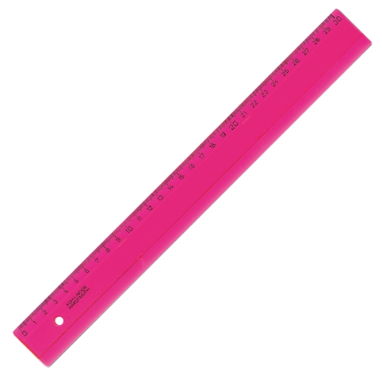 Obrázek Pravítko 30 cm - růžová