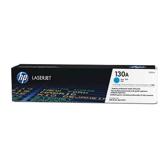 Obrázek HP originální toner CF351A č. 130A, cyan