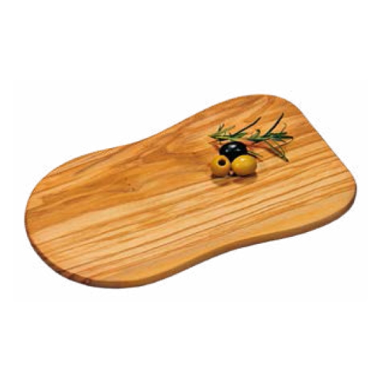 Obrázek Prkénko krájecí a servírovací 30 x 18 x 1,2 cm - olivové dřevo