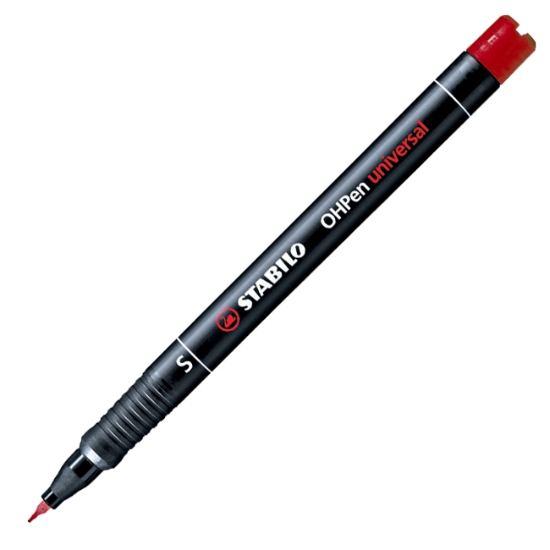 Obrázek STABILO OHPen universal Permanent Superfine (S) červená