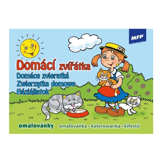 Obrázek Omalovánky MFP PAPER - Domácí zvířátka