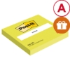 Obrázek Bloček samolepicí Post-it 76x76 mm 100l - neon zelený (654NG)