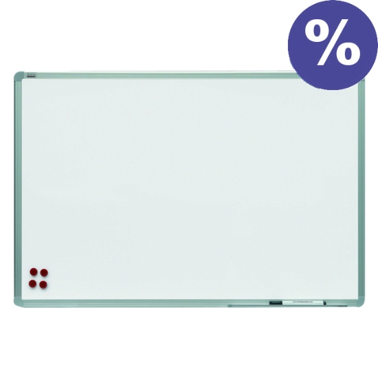 Obrázek Tabule magnetická keramická ALU rám 900x1200 mm (BAZAR)