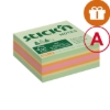Obrázek Kostka mini samolepicí FSC  51 x 51 mm, lesní mix - 240l 