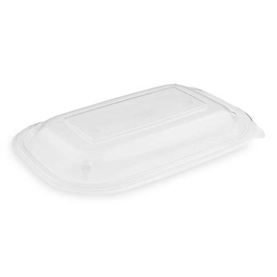 Obrázek Víčko vypouklé průhledné pro menu mísu do mikrovlnky `L`/50 ks
