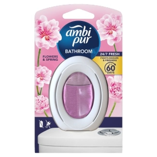 Obrázek Ambi Pur osvěžovačr BATHROOM Flower& Spring, 8 ml
