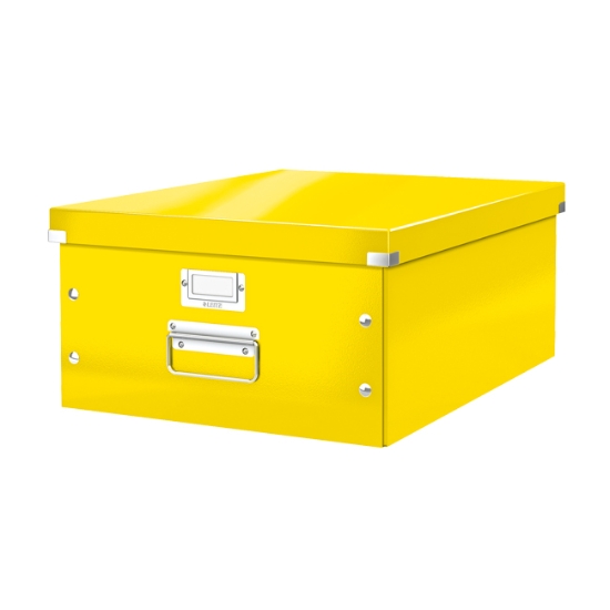 Obrázek Krabice A3 Click & Store - žlutá