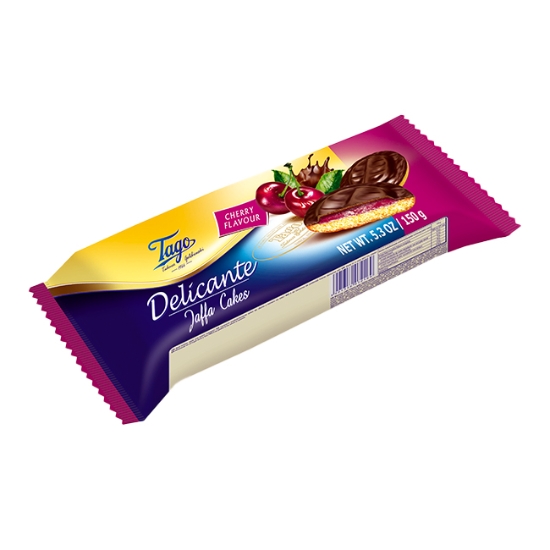 Obrázek Čoko piškoty Tago, třešeň, 150 g