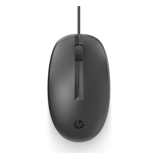 Obrázek Myš drátová, HP 128, černá, 1200DPI