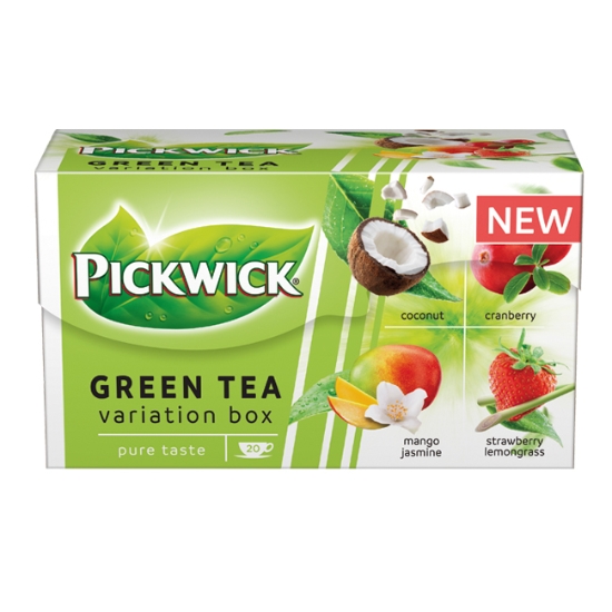 Obrázek Čaj Pickwick Zelené variace ovo 32,5g / 20 sáčků