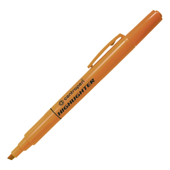 Obrázek Zvýrazňovač Centropen 8722 Fax ERGO - oranžová
