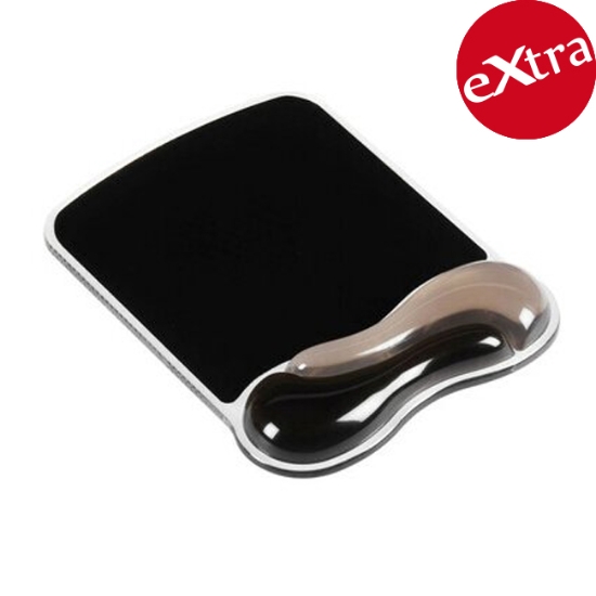Obrázek Podložka pod myš Kensington Duo Gel Mouse Pad, šedo-černá