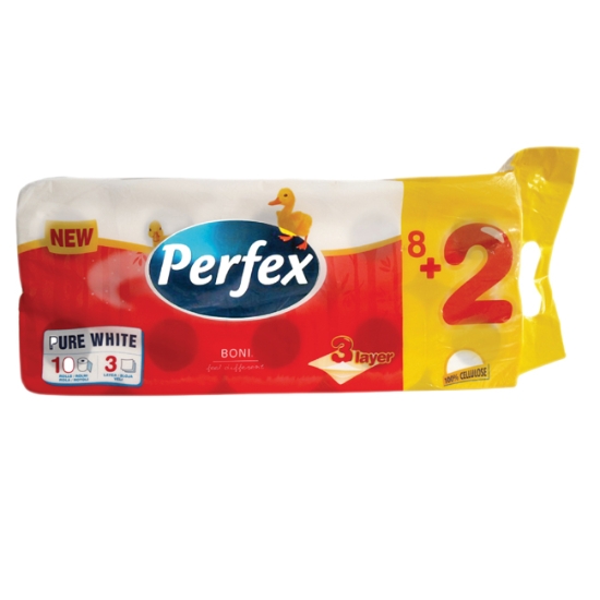 Obrázek Papír toaletní Perfex / 10 ks (050307)