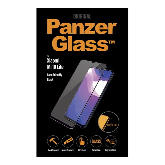 Obrázek PanzerGlass Edge-to-Edge pro Xiaomi Mi 10 lite černé