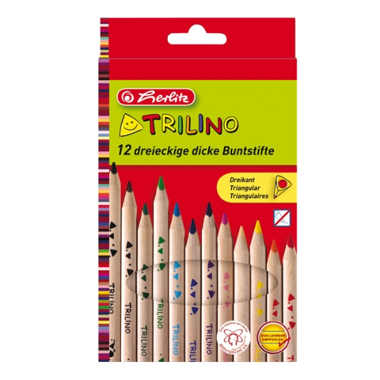 Obrázek Pastelky Trilino / 12 ks