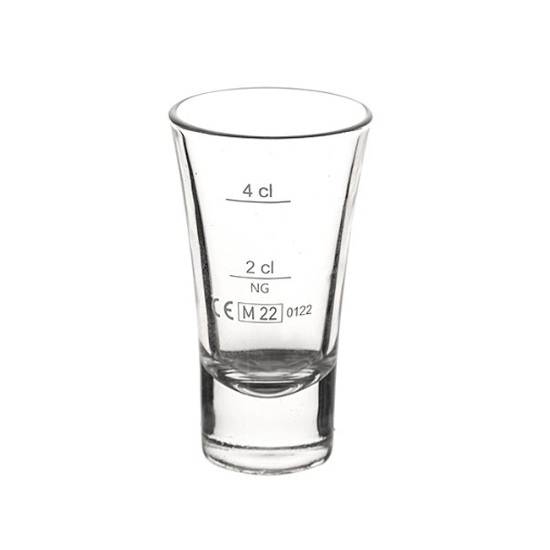 Obrázek Panák CHEERIO, 60ml (cejch 2+4 cl ) / 6 ks