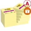 Obrázek Bloček samolepicí Post-it Super Sticky 47,6 x 47,6 mm - žlutý / 12x90 l