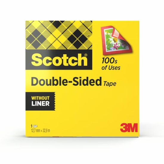 Obrázek Oboustranně lepicí páska SCOTCH 12 mm x 33 m
