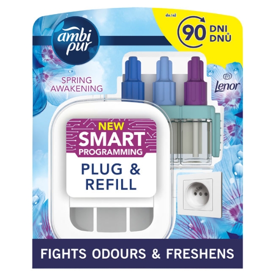 Obrázek Osvěžovač vzduch AmbiPur 3vol strojek + náplň Lenor 20ml
