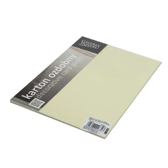 Obrázek Papír ozdobný Millenium ivory 220g, 20ks