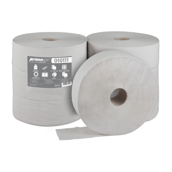 Obrázek Papír toaletní JUMBO průměr 280 mm / 6 ks (010111)