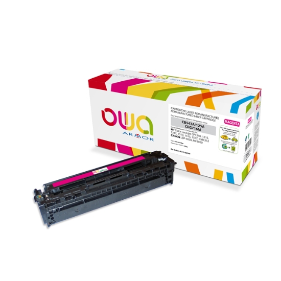 Obrázek OWA (ARMOR) toner HP CB543A magenta,1.400str.