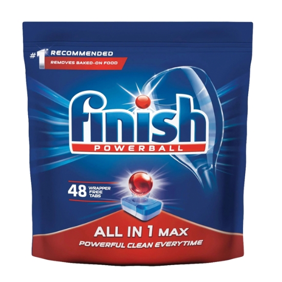 Obrázek Tablety do myčky FINISH All-in 1 Max / 48 ks