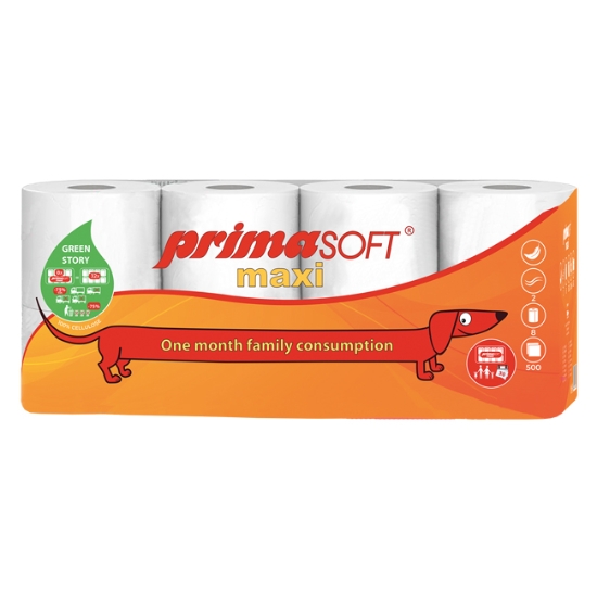 Obrázek Papír toaletní Primasoft Maxi / 8 ks (050319)