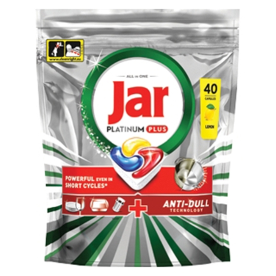 Obrázek Tablety do myčky Jar Platinum Plus / 40 kusů