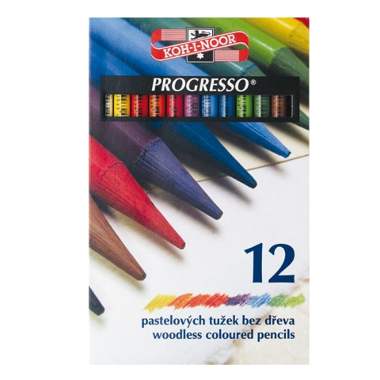 Obrázek Tužky pastelové Progresso / 12 barev