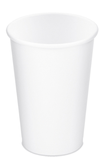 Obrázek Papírový kelímek bílý 280 ml, M (Ø 80 mm) [50 ks]