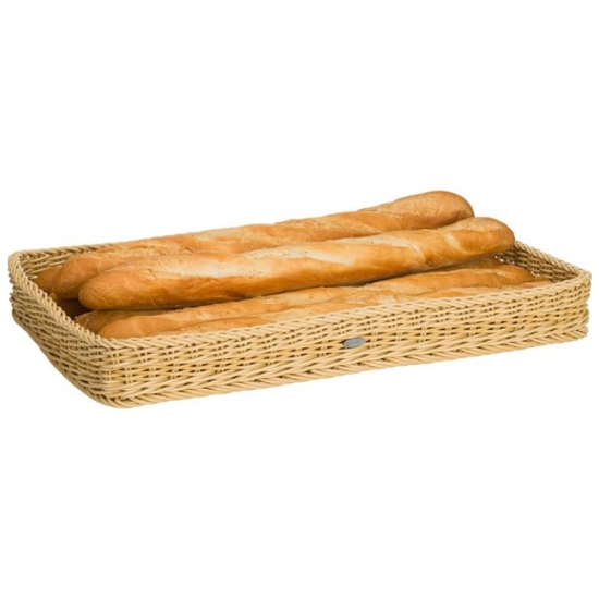 Obrázek Koš pro gastronomii GN 1/1 53 x 32,5 x 6,5 cm - světle béžový