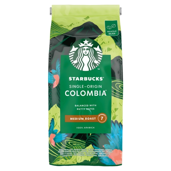 Obrázek Starbucks Colombia Single Origin zrnková káva 450g