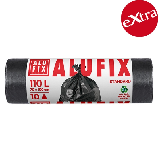 Obrázek Pytel do koše PREMIUM 70 x 100 cm 110 l / 10 ks