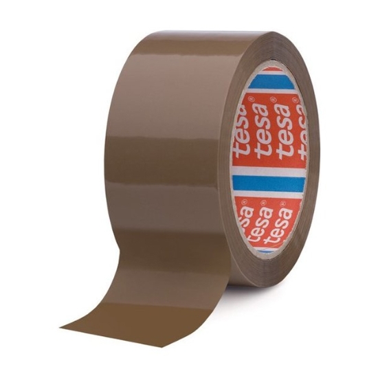 Obrázek Páska balicí TESA Standard 48 mm x 66 m - hnědá