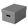 Obrázek Box úložný Esselte Home, vel. M - šedá / 3 ks
