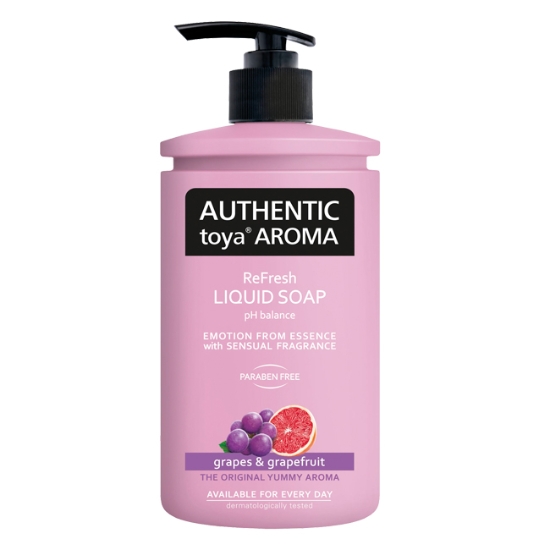 Obrázek Tekuté mýdlo AUTHENTIC grapes & grapefruit 400ml