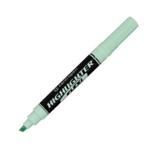 Obrázek Centropen Highlighter Flexi Soft 8542 - zelená
