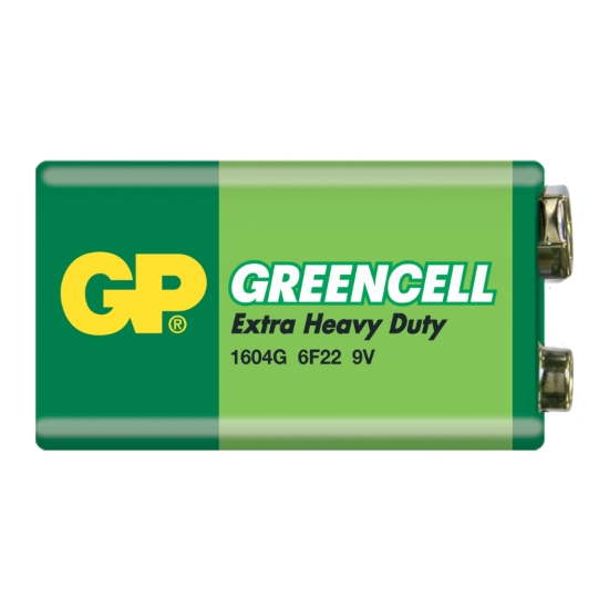 Obrázek Baterie GP zink-chloridové 9V 