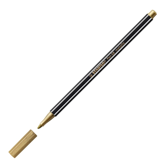 Obrázek Fix STABILO Pen 68 Metallic - zlatá
