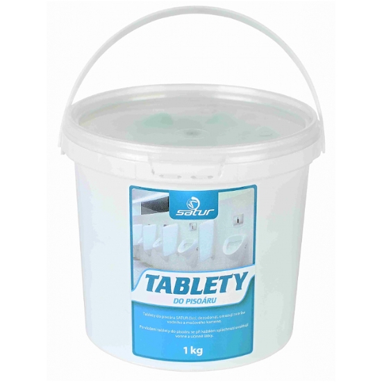 Obrázek Tablety do pisoáru SATUR tablety 1 kg - lesní vůně